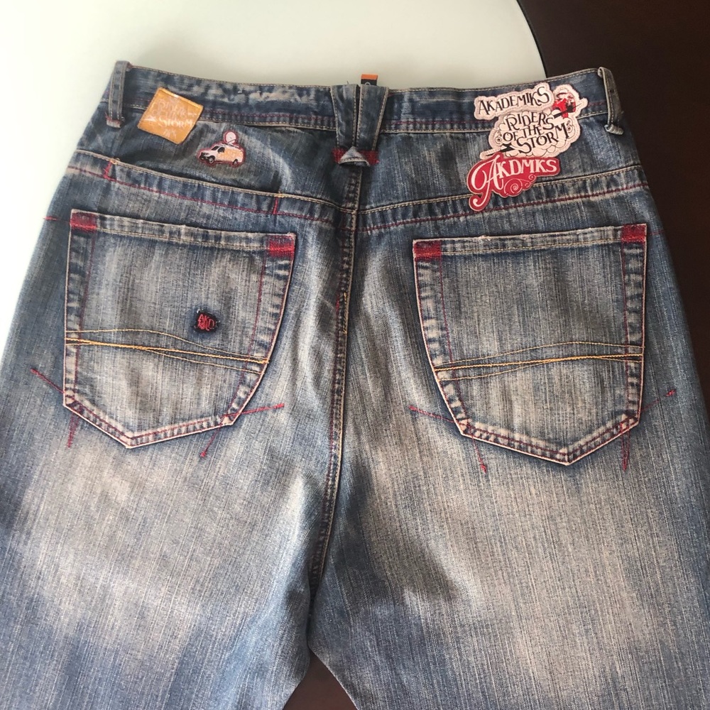 Akademiks Rider of the Storm Jeans 36 x 36